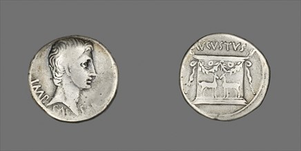 Cistophoric Tetradrachm (Coin) Portraying Emperor Augustus, about 25 BC, Roman, minted in Ephesus,