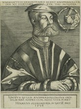 Bernard Knipperdolling, 1536, Heinrich Aldegrever, German, 1502-c.1560, Germany, Engraving in black
