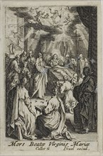 The Death of the Virgin Mary, from The Life of the Virgin, n.d., Jacques Callot, French, 1592-1635,