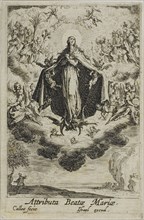 The Glorification of the Virgin, from The Life of the Virgin, n.d., Jacques Callot, French,