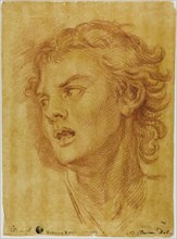 Head of a Hunter, n.d., Bernard Baron (French, 1696-1762), after Tiziano Vecellio, called Titian