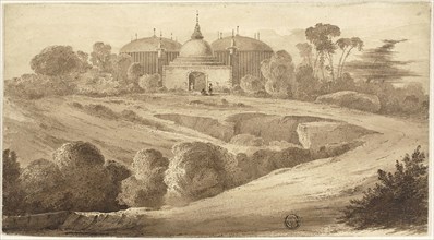 Fantastic Oriental Landscape, n.d., John Martin (English, 1789-1854), or William James Muller