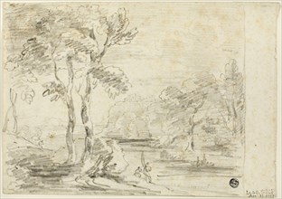 Arcadian Landscape, 1805, Possibly Sir George Howland Beaumont (English, 1753-1827), or Richard