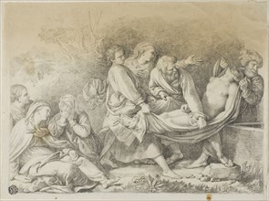 Entombment, 1792, Michael Kock (Austrian, 1760-1825), or after Annibale Carracci (Italian,