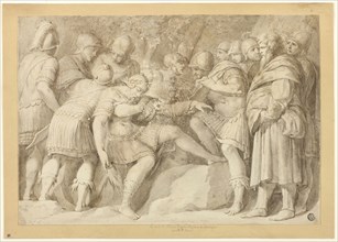 The Death of Scipio, n.d., Adam Friedrich Oeser (German, 1717-1799), or after Polidoro Caldara,