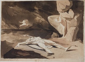 Thetis Mourning the Body of Achilles, 1780, Henry Fuseli, Swiss, active in England, 1741-1825,