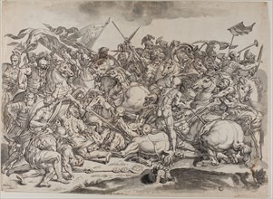 Battle of the Milvian Bridge, 1612, Johann Heintz (active Rome 1611-1612 and Milan 1652), or after