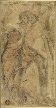 Saint John the Baptist and San Bernardo degli Uberti, late 16th century, After Andrea del Sarto,