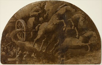 Study for the Vision of Saint Francis of Assisi Taken to Heaven in a Fiery Chariot, 1600/02, Jacopo