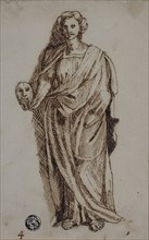 Melpomene, n.d., Possibly after Polidoro Caldara, called Polidoro da Caravaggio, Italian, c. 1499-c