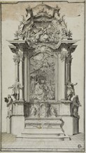 Study for an Altar Containing a Painting of the Adoration of the Shepherds, 1767, Carl Joseph
