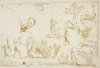 Sketches of Mythological Subjects, n.d., Giovanni Battista Cipriani, Italian, 1727-1785, Italy, Pen