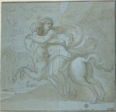 Nessus and Deianira, n.d., Circle of Vincenzo Camuccini, Italian, 1771-1844, Italy, Pen and black