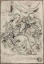 Holy Family, n.d., Attributed to Johann Boeckhorst (Flemish, 1605-1668), or Abraham Jansz. van