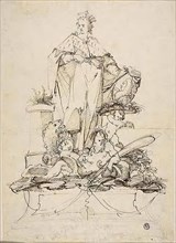 Allegory in Honor of Grand Duke Gian-Gastone de’Medici, n.d., Possibly Pietro Antonio Novelli