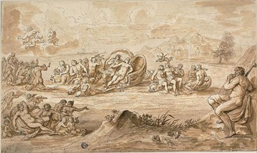 Acis and Galatea, n.d., Attributed to Crispin van den Broeck, Netherlandish, c. 1524-1590,