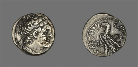 Coin Portraying King Ptolemy of Cyprus, 68/7 BC, Greco-Egyptian, Egypt, Silver, Diam. 2.5 cm, 14.16