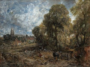 Stoke-by-Nayland, 1836, John Constable, English, 1776-1837, England, Oil on canvas, 126 × 169 cm