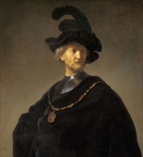 Old Man with a Gold Chain, 1631, Rembrandt Harmensz. van Rijn, Dutch, 1606–1669, Holland, Oil on