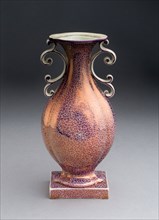 Vase, c. 1810, England, Staffordshire, Staffordshire, Lead-glazed earthenware with lustre