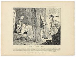 The Vision, from Boswell’s Tour of the Hebrides, 1786, Thomas Rowlandson, English, 1756-1827,