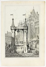 S’Omer, Strasbourg, 1833, Samuel Prout (English, 1783-1852), probably printed by Charles Joseph