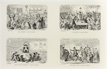 New Harmony, All Owin’ No Payin’ from George Cruikshank’s Steel Etchings to The Comic Almanacks: