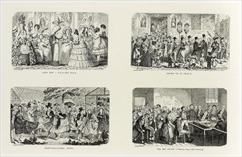 Lady Day, Old & New Style from George Cruikshank’s Steel Etchings to The Comic Almanacks: 1835-1853