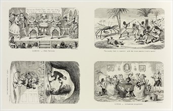 Gemini, Odd Fellows from George Cruikshank’s Steel Etchings to The Comic Almanacks: 1835-1853 (top