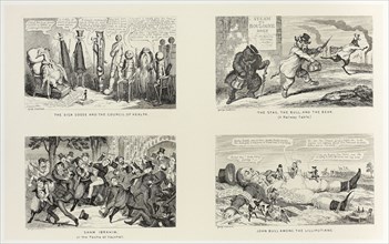 The Sick Goose and the Council of Health from George Cruikshank’s Steel Etchings to The Comic