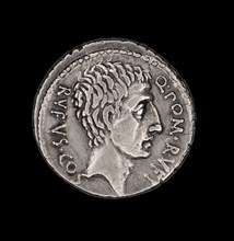 Coin Portraying Q. Pompeius Rufus, 54 BC, Roman, Roman Empire, Silver, Diam. 1.8 cm, 3.19 g