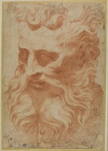 Head of God the Father, n.d., Attributed to Daniele Ricciarelli, called Daniele da Volterra,