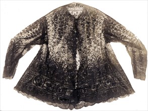 Jacket (Separated Bodice and Sleeves), 1855/65, England or France, England, Silk and mohair, Pusher