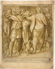 Sacrificial Scene, n.d., After Polidoro Caldara, called Polidoro da Caravaggio, Italian, c. 1499-c.