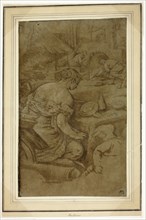 Allegory of Fire (Venus in the Forge of Vulcan), n.d., After Jacopo Bassano, Italian, c. 1510-1592,