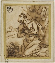 Saint Jerome, n.d., Style of Pier Francesco Mola (Italian, 1612-1666), or Luca Cambiaso (Italian,