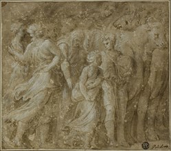 Procession of Figures and Oxen, n.d., Biagio Pupini, called dalle Lame, Italian, active 1511-d.