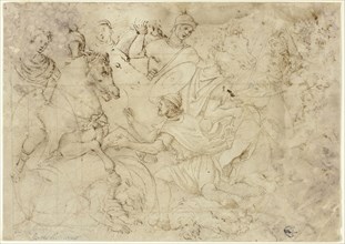 After the Antique: Trajan’s Victorious Combat against the Dacians, n.d., Unknown Artist, Italian,