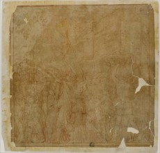 Study for the Triumphs of Julius Caesar: Canvas No. I, n.d., After Andrea Mantegna, Italian,
