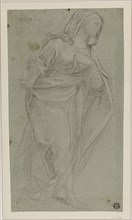 Standing Draped Female Figure, n.d., Baldassare Franceschini, called Il Volterrano, Italian,