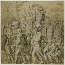 Triumphs of Julius Caesar: Canvas No. VI, 18th century, After Andrea Mantegna, Italian, 1431-1506,