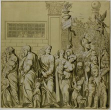 Triumphs of Julius Caesar: Canvas No. VII, 18th century, After Andrea Mantegna, Italian, 1431-1506,