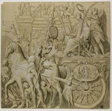 Triumphs of Julius Caesar: Canvas No. IX, 18th century, After Andrea Mantegna, Italian, 1431-1506,