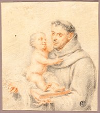 Saint Anthony of Padua, n.d., Possibly after Bartolomé Estéban Murillo, Spanish, 1618-1682, Spain,