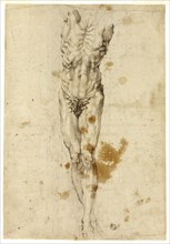 Crucified Christ or Marsyas, 1585/95, Follower of Michelangelo Buonarroti, Italian, late 16th
