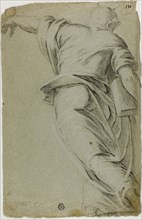 Moses Striding to the Left, Pointing with Left Hand, n.d., After Jacopo Robusti, called Tintoretto,