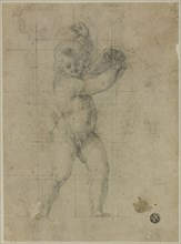 Putto with Raised Arms, 1580/90, Cristofano Roncalli, called Il Pomarancio, Italian, 1552-1626,