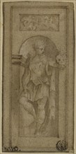 Niche Statue of David with the Head of Goliath, n.d., Possibly Francesco de’Rossi, called Salviati