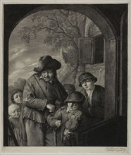 Village Musicians, 1648/58, Cornelis Visscher (Dutch, c. 1629-1658), after Adriaen van Ostade