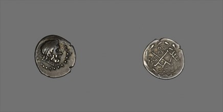 Hemidrachm (Coin) Depicting the God Zeus, 280/146 BC, Greek, Achaea department, Silver, Diam. 1.6